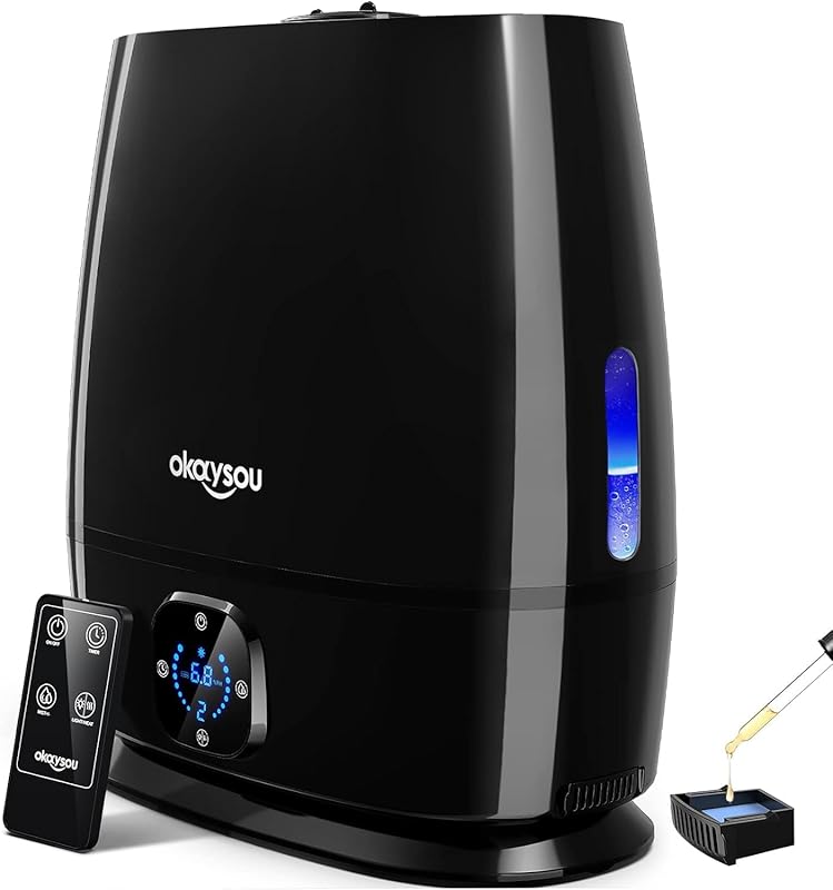 Okaysou Humidifiers Bedroom Black